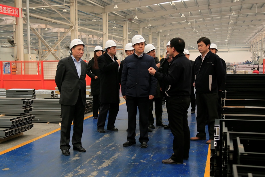 北京市委常委、宣传部长李伟一行莅临江河创建专题调研